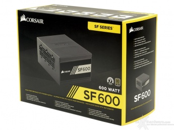 Corsair SF600 1. Packaging & Bundle 1