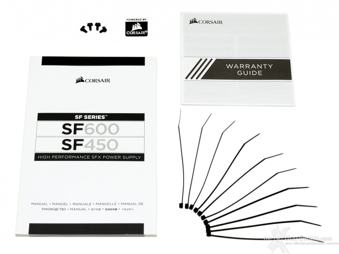 Corsair SF600 1. Packaging & Bundle 5
