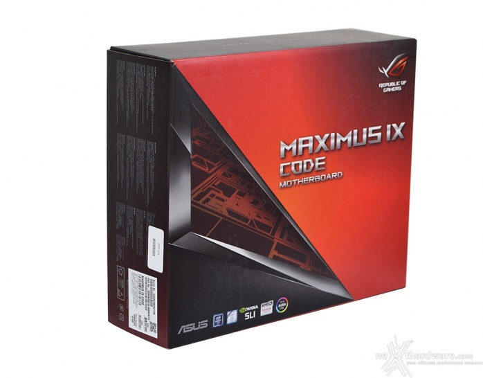 ASUS ROG MAXIMUS IX CODE 2. Packaging & Bundle 1