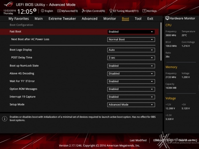 ASUS ROG MAXIMUS IX CODE 7. UEFI BIOS  -  Impostazioni generali 10