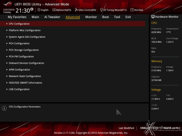 ASUS ROG STRIX Z270E GAMING 7. UEFI BIOS  -  Impostazioni generali 2