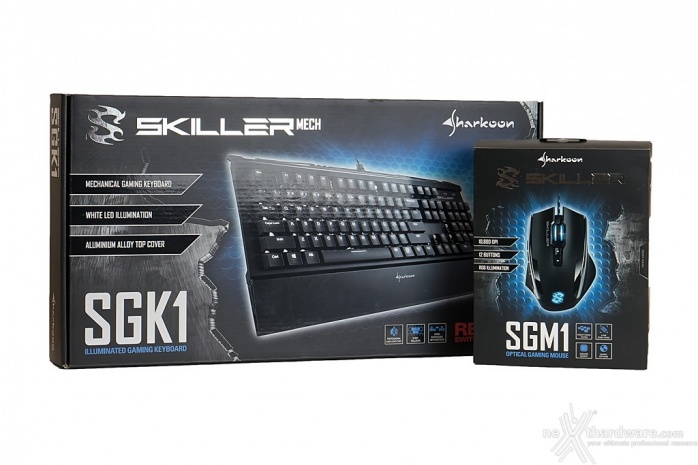 Sharkoon SKILLER Mech SGK1 & SGM1 1