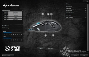 Sharkoon SKILLER Mech SGK1 & SGM1 4. SKILLER SGM1 - Software di gestione 2
