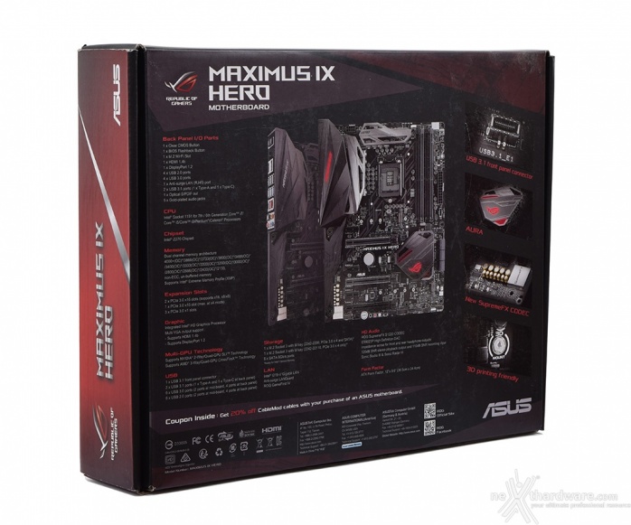 ASUS ROG MAXIMUS IX HERO 2. Packaging & Bundle 2