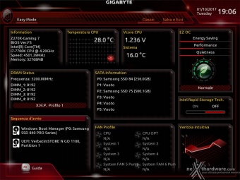 GIGABYTE AORUS GA-Z270X-Gaming 7 7. UEFI BIOS  -  Impostazioni generali 1