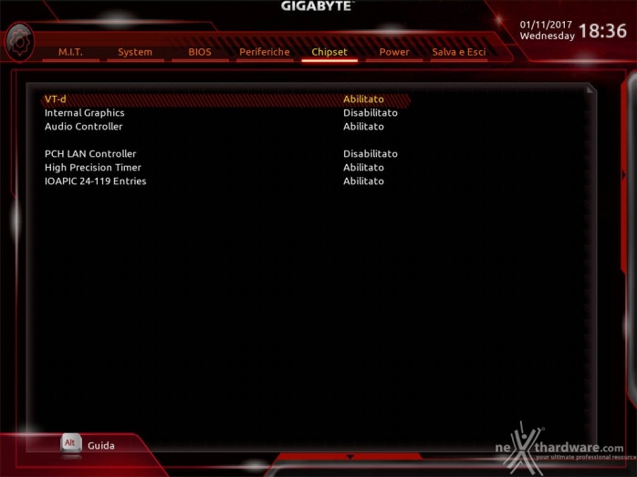 GIGABYTE AORUS GA-Z270X-Gaming 7 7. UEFI BIOS  -  Impostazioni generali 11
