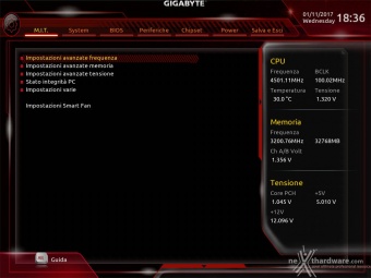 GIGABYTE AORUS GA-Z270X-Gaming 7 7. UEFI BIOS  -  Impostazioni generali 3
