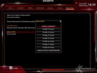 GIGABYTE AORUS GA-Z270X-Gaming 7 7. UEFI BIOS  -  Impostazioni generali 14