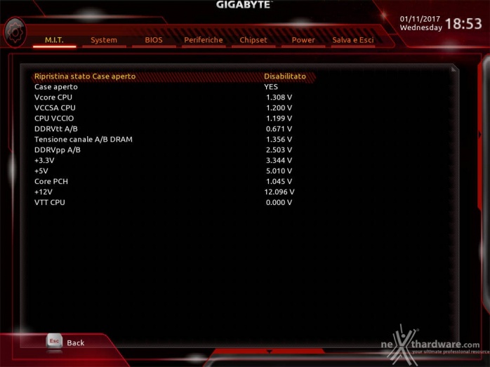 GIGABYTE AORUS GA-Z270X-Gaming 7 8. UEFI BIOS - M.I.T. 18