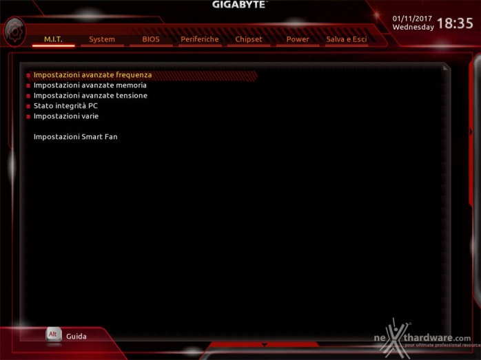 GIGABYTE AORUS GA-Z270X-Gaming 7 7. UEFI BIOS  -  Impostazioni generali 5