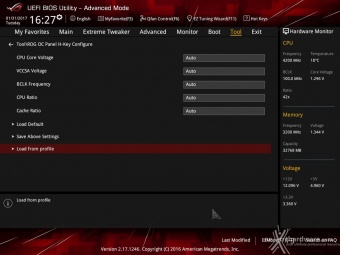 ASUS ROG MAXIMUS IX FORMULA 7. UEFI BIOS  -  Impostazioni generali 16