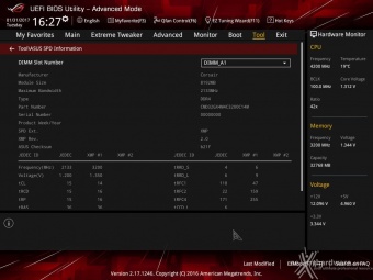 ASUS ROG MAXIMUS IX FORMULA 7. UEFI BIOS  -  Impostazioni generali 17