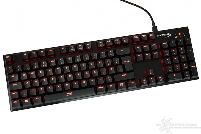 HyperX Alloy FPS 3. Funzionalità ed illuminazione 3