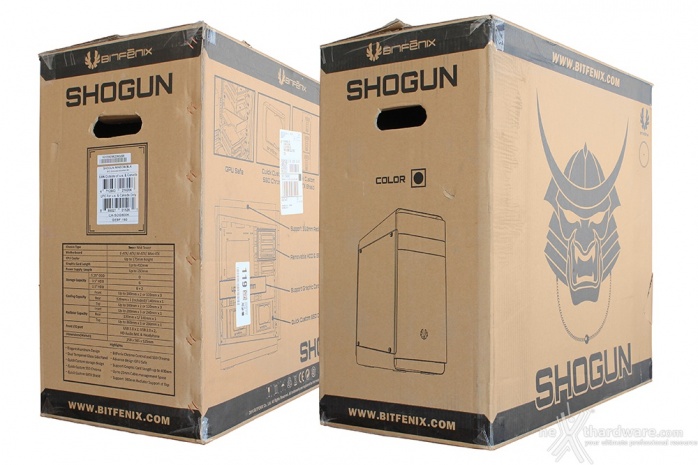 BitFenix Shogun 1. Packaging & Bundle 1