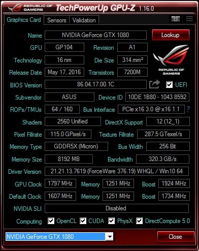 ASUS ROG STRIX Z270I GAMING 9. Metodologia di prova 11