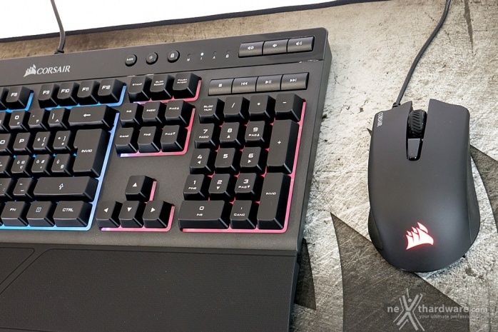 CORSAIR K55 RGB & Harpoon RGB 5. Prova sul campo 1