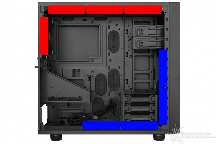 Thermaltake Core X31 Tempered Glass Edition 4. Raffreddamento 5