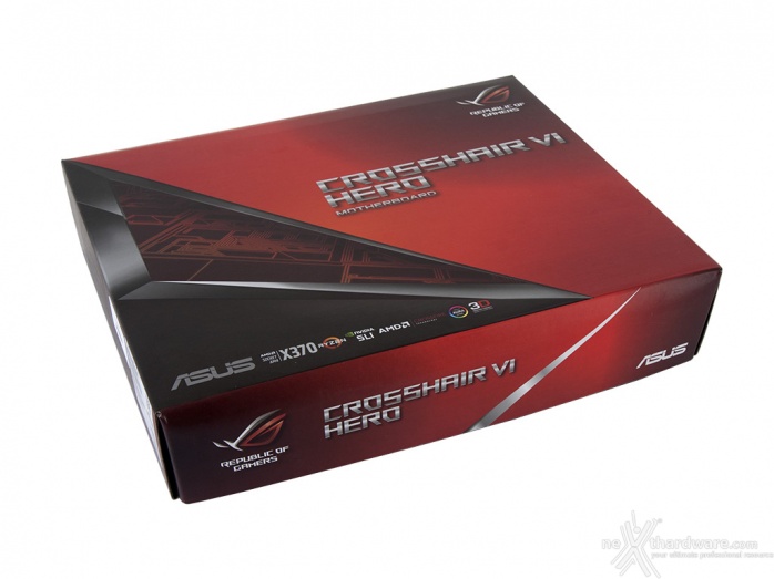 ASUS ROG CROSSHAIR VI HERO 3. Packaging & Bundle 1