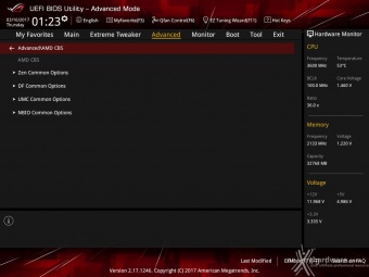 ASUS ROG CROSSHAIR VI HERO 8. UEFI BIOS  -  Impostazioni generali 7