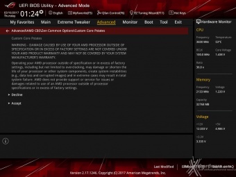 ASUS ROG CROSSHAIR VI HERO 8. UEFI BIOS  -  Impostazioni generali 9