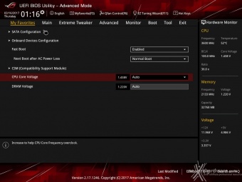 ASUS ROG CROSSHAIR VI HERO 8. UEFI BIOS  -  Impostazioni generali 3