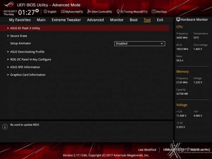 ASUS ROG CROSSHAIR VI HERO 8. UEFI BIOS  -  Impostazioni generali 14