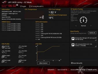 ASUS ROG CROSSHAIR VI HERO 8. UEFI BIOS  -  Impostazioni generali 1