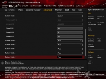 ASUS ROG CROSSHAIR VI HERO 8. UEFI BIOS  -  Impostazioni generali 10