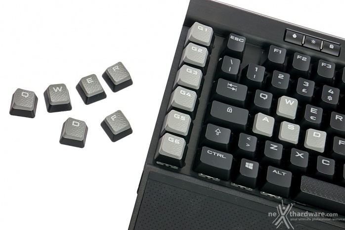 CORSAIR K95 RGB Platinum 3. Vista da vicino - Parte seconda 4