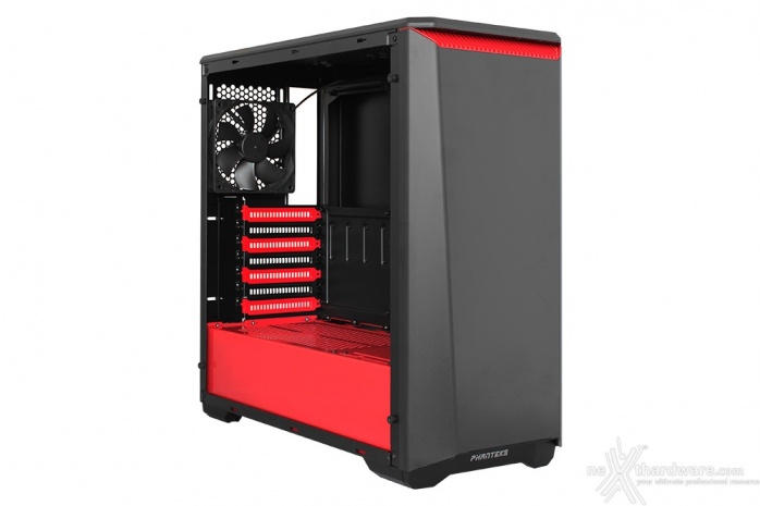 Phanteks Eclipse P400 Tempered Glass Edition 3. Interno 1