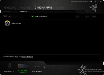 Razer Blackwidow Chroma v2 5. Razer Synapse 7