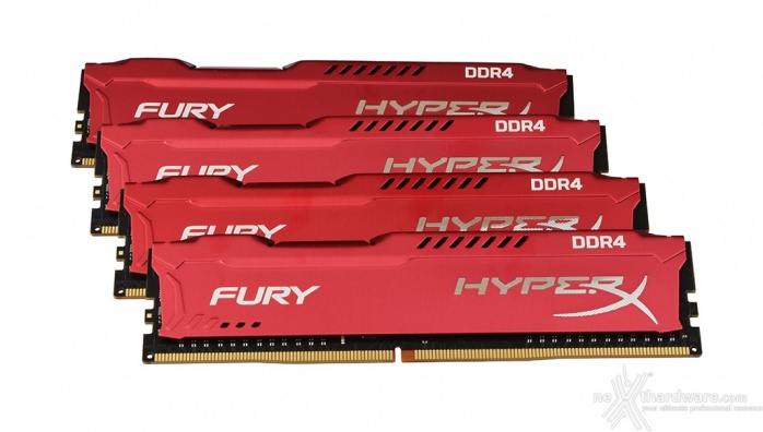 HyperX FURY DDR4 2666MHz 32GB 2. Presentazione delle memorie 1