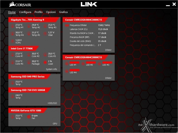 CORSAIR Vengeance RGB 3000MHz 32GB 3. Specifiche tecniche,  SPD e software di gestione 4