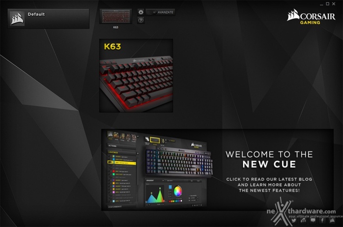 CORSAIR K63 4. CORSAIR Utility Engine 2.0 1