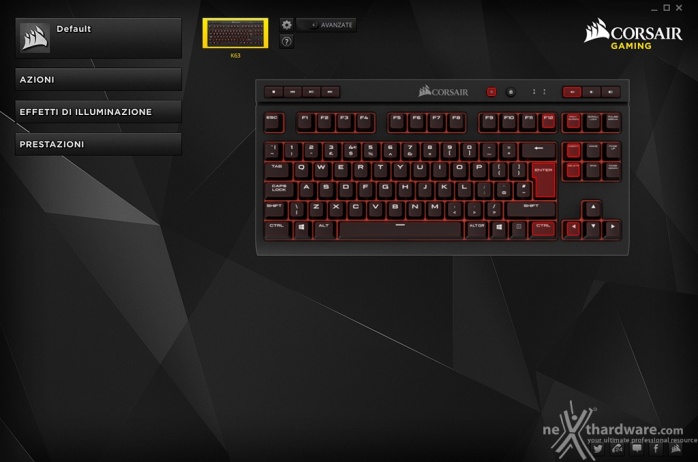 CORSAIR K63 4. CORSAIR Utility Engine 2.0 2