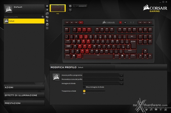 CORSAIR K63 4. CORSAIR Utility Engine 2.0 3