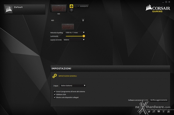 CORSAIR K63 4. CORSAIR Utility Engine 2.0 7