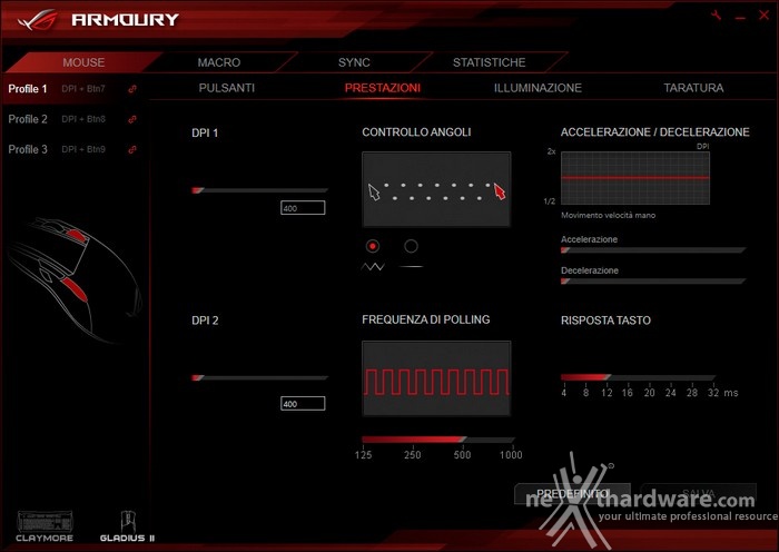 ASUS ROG GLADIUS II 3. ROG Armoury 3