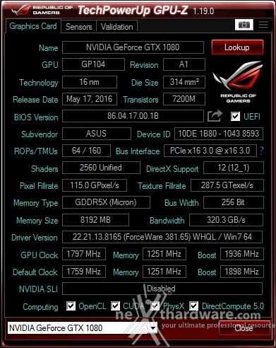 ASUS ROG MAXIMUS IX EXTREME 9. Metodologia di prova 11
