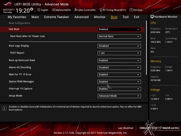 ASUS ROG MAXIMUS IX EXTREME 7. UEFI BIOS  -  Impostazioni generali 9