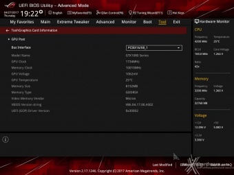 ASUS ROG MAXIMUS IX EXTREME 7. UEFI BIOS  -  Impostazioni generali 19