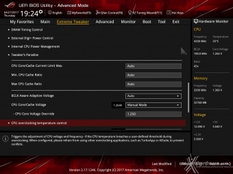 ASUS ROG MAXIMUS IX EXTREME 8. UEFI BIOS - Extreme Tweaker 4