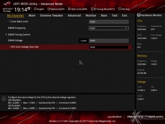 ASUS ROG MAXIMUS IX EXTREME 7. UEFI BIOS  -  Impostazioni generali 3