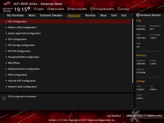 ASUS ROG MAXIMUS IX EXTREME 7. UEFI BIOS  -  Impostazioni generali 2