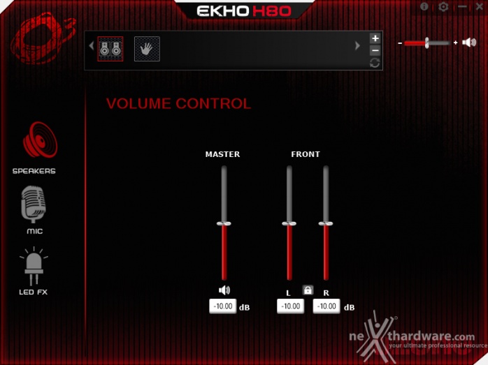 Ozone Ekho H80 4. Software di gestione 4