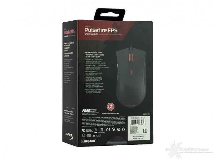 HyperX Pulsefire FPS 1. Unboxing 2