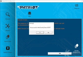 Patriot Hellfire M.2 NVMe 480GB 3. Firmware - TRIM - Patriot PCIe Tool Box 5