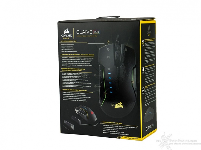 CORSAIR GLAIVE RGB 1. Unboxing 2