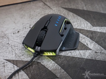 CORSAIR GLAIVE RGB 2. Visto da vicino 16