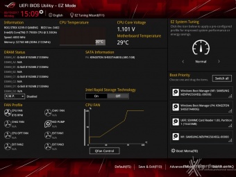 ASUS ROG STRIX X299-E GAMING 7. UEFI BIOS  -  Impostazioni generali 1